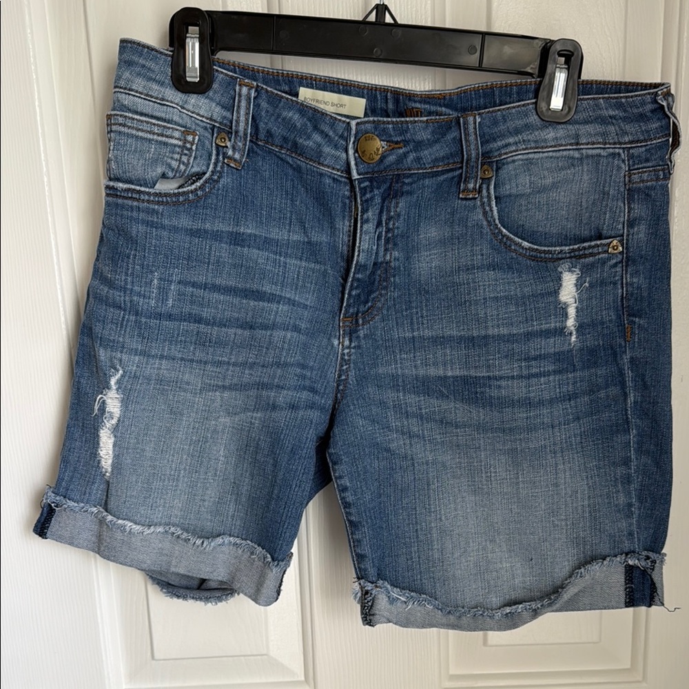 Kut from the Klor’s Blue Denim Women's Shorts